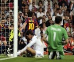 Messi hunde al Madrid en la semifinal de la Champions.