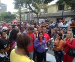 Muestras de apoyo a Hugo Chávez tras su mensaje al pueblo venezolano