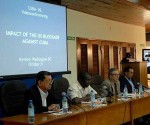 Videoconferencia denuncia daños del bloqueo contra Cuba