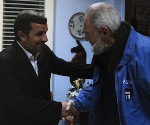 El encuentro de Mahmud Ahmadineyad con Fidel