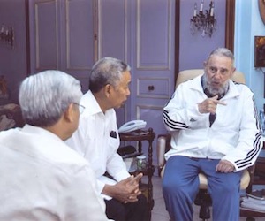 Sostiene Fidel encuentro con Nguyen Phu Trong