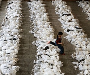 BBC News utiliza una imágen tomada en Irak en el 2003 para ilustrar una "matanza en Siria"