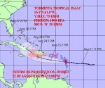 Tormenta tropical Isaac se intensifica