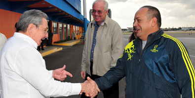 Departió Raúl con Nicolás Maduro,Diosdado Cabello,Rafael Ramírez y Cilia Flores