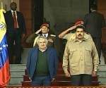 Nicolás Maduro recibe a su par uruguayo en Miraflores