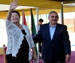 Raúl y Dilma inauguran primera fase de la Terminal de Contenedores del Mariel