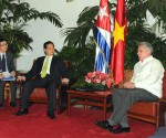 Primer Vicepresidente de Cuba recibe a Primer Ministro de Vietnam